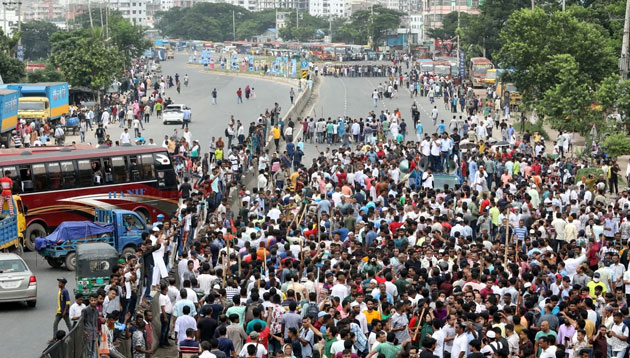 ছাত্র-জনতার আন্দোলনে নিহত ৮৭৫ : এইচআরএসএস